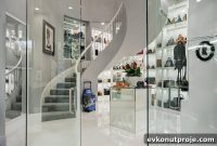 Three-Story Closet Adds Massive Wardrobe Space to Mansion