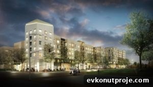 Hines and MetLife are developing The Grant multifamily project in California.