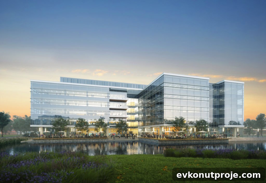 Hines and 2ML Break Ground on $1B Life Sciences Campus in Houston 2 Phase One building rendering
