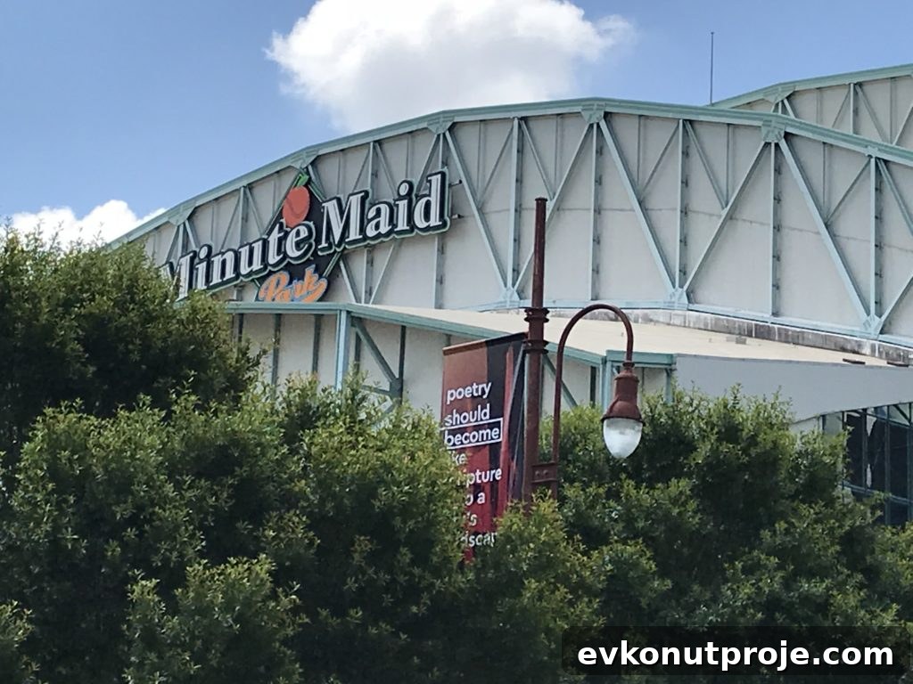 Minute Maid Relocates Headquarters to Atlanta from Texas 2 Minute Maid Park train and stadium