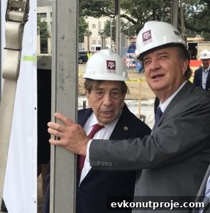 Texas A&M Breaks Ground on Houston Life Science Tower Project 2 Construction site at A&M Innovation Plaza in Houston