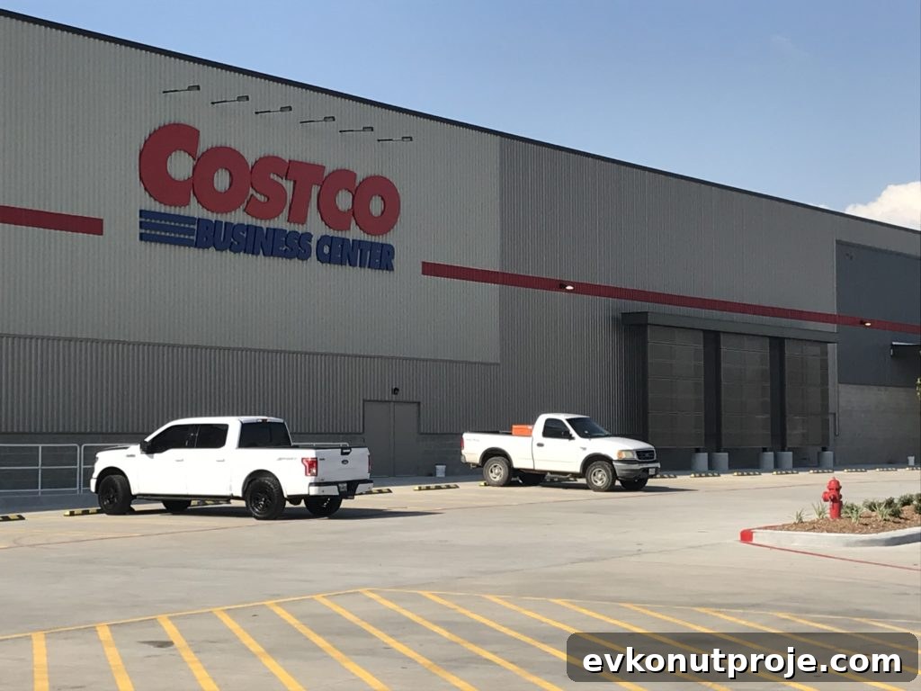 Construction of new Costco Business Center in Stafford